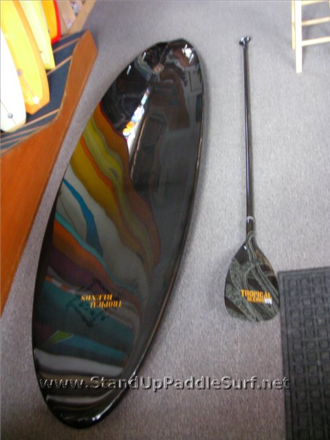 Van storm Dek de tafel omvatten Tropical Blends Carbon SUP Board and Paddle at Stand Up Paddle Surfing in  Hawaii – StandUpPaddleSurf.net